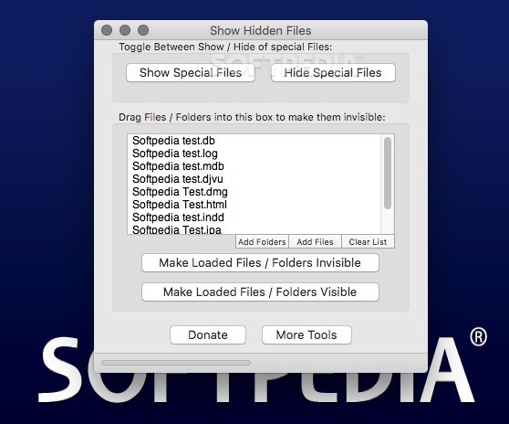 Show All Hidden Files Mac App